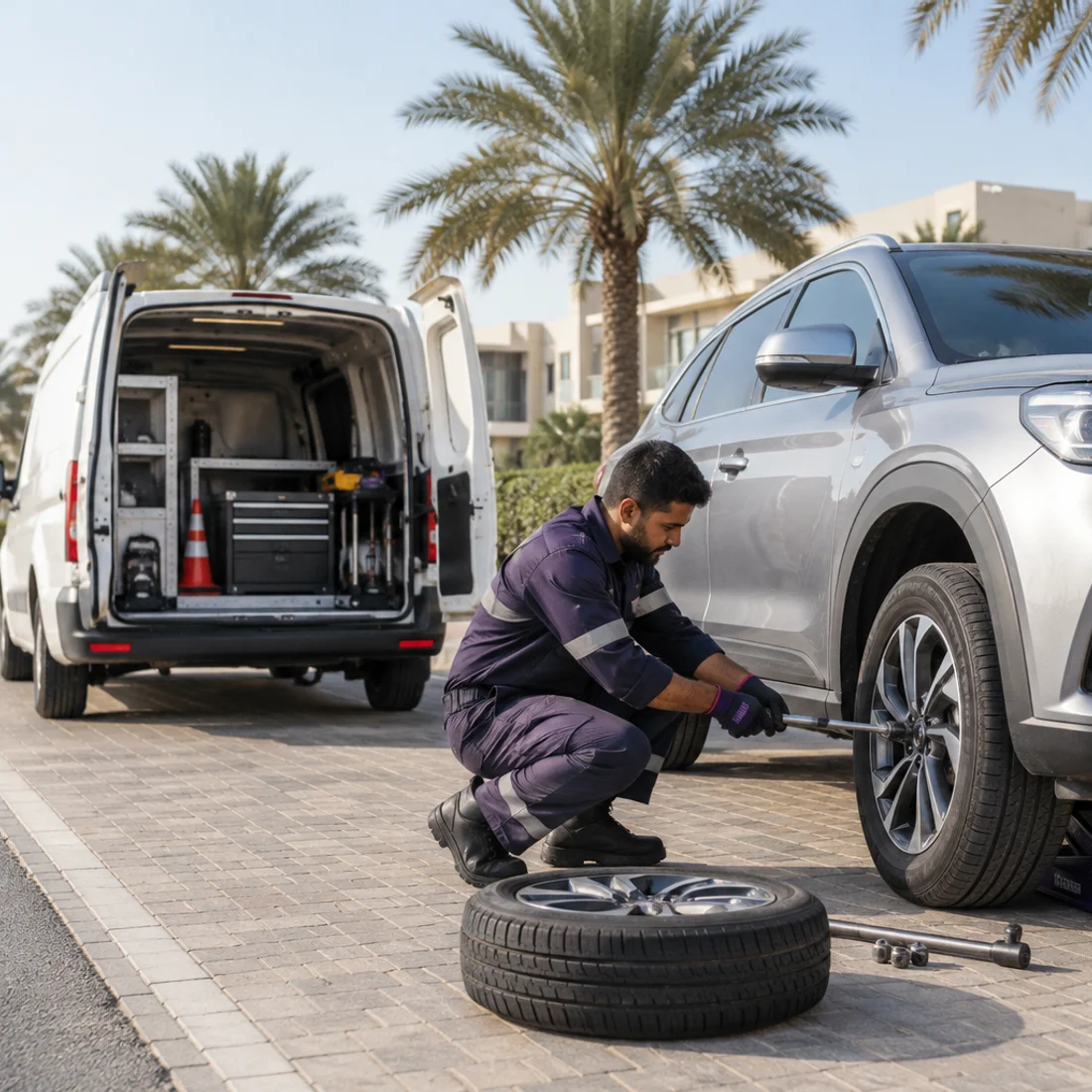 Car garage services in Arjan